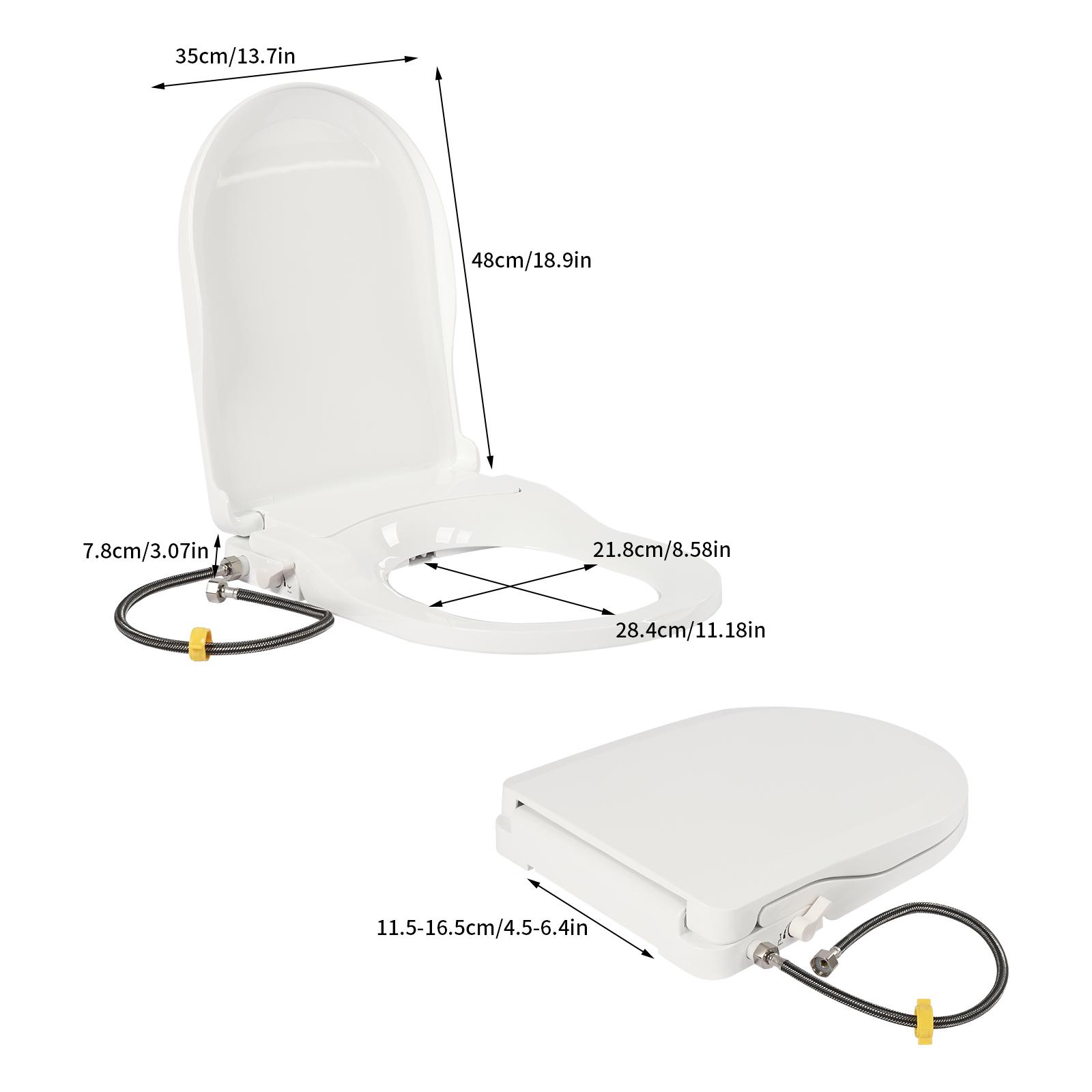 Non-Electric Bidet Toilet Seat Toilet Bidet