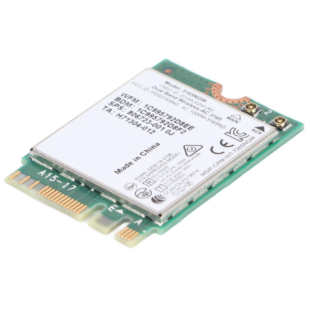 Drahtlose Netzwerkkarte 433Mbps Dualband 2,4G 5G NGFF M.2 Mini-Netzwerkkarte für Laptops