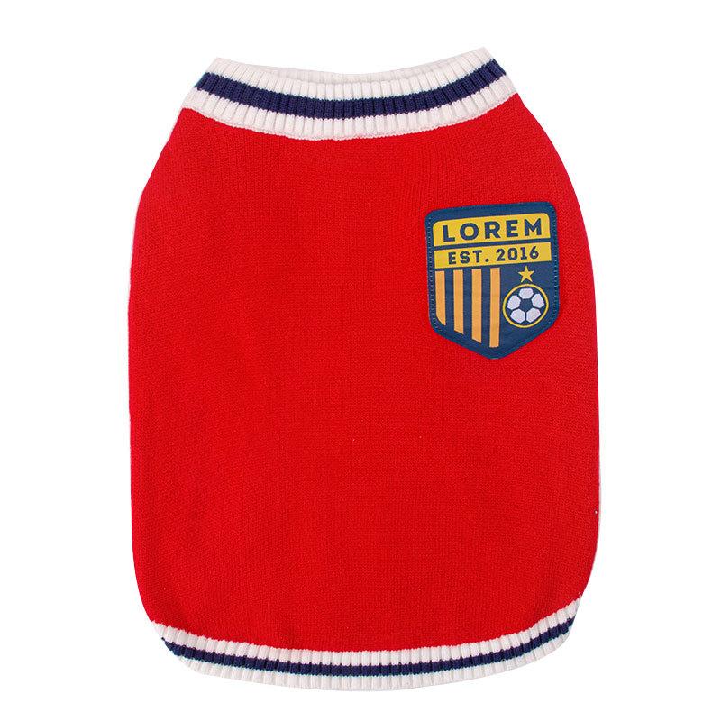 Big Dog Autumn and Winter Warm Clothing Golden Retriever Large Dog Knitted Sweater Side Shepherd Samo Labrador Pet Clothing