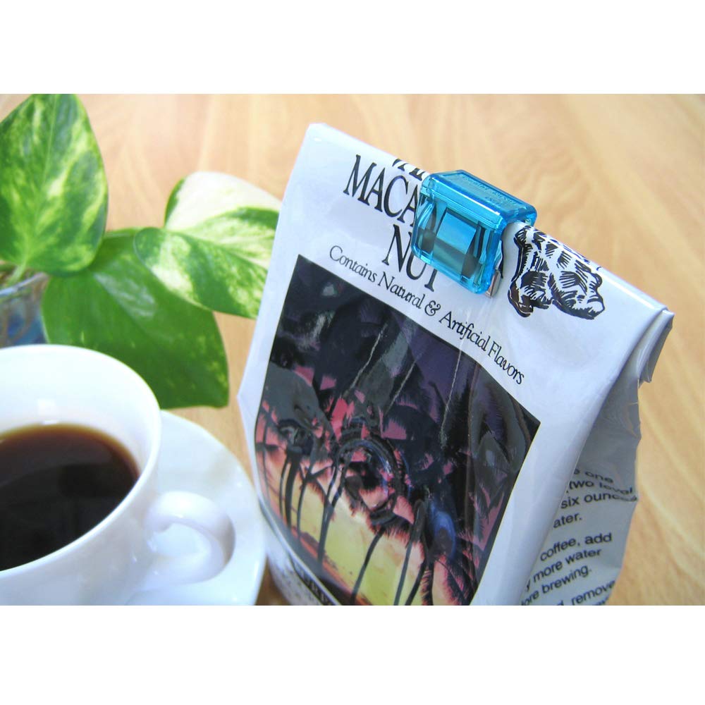 TOHKIN Klare Schiebeklammern Gemischtes Paket für Dokumentenhalter 60 Blatt SCC-L5M, Farben, Groß, 5, Organizer,