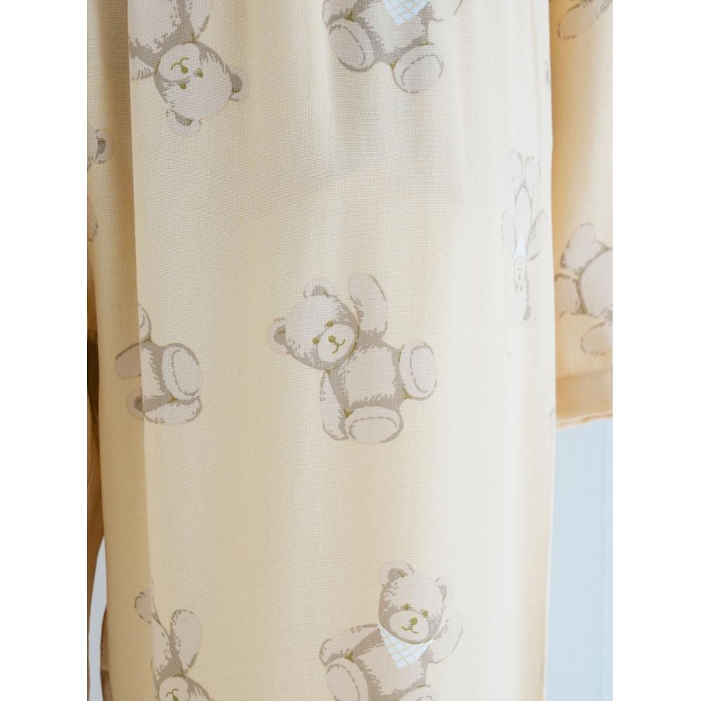 Daiso [coMMon] Viskose Mønster Lange Underdeler M Gul