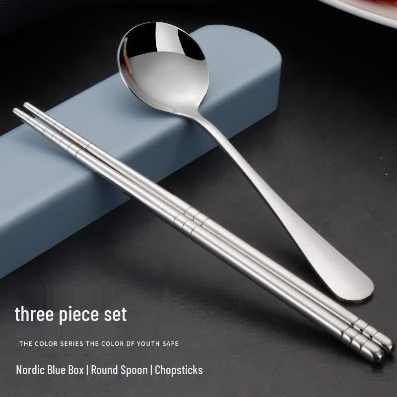 Portable 316 Stainless Steel Chopsticks & Spoon Set