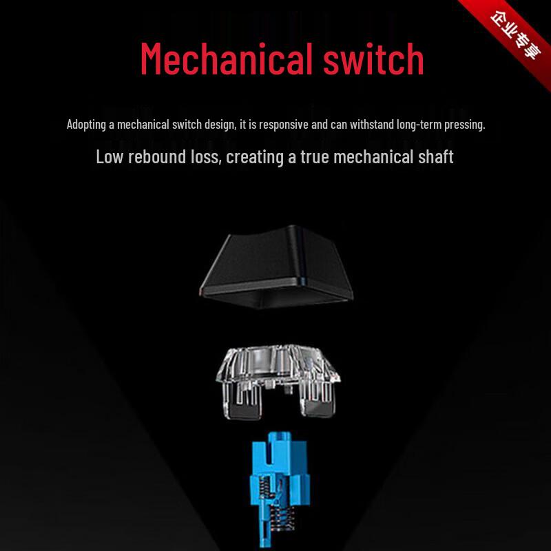 HP GK100F Wired Mechanical Gaming Keyboard