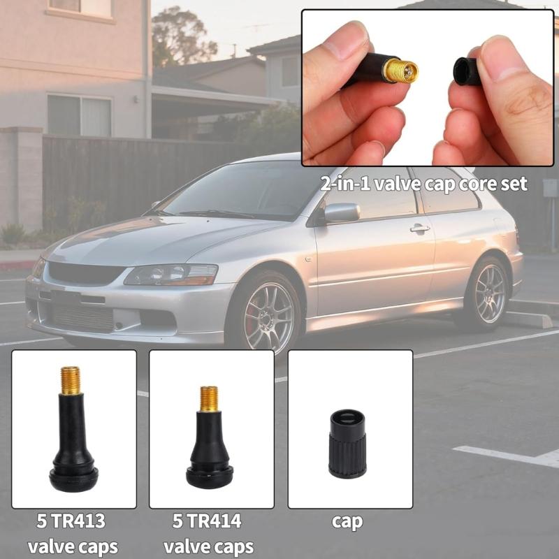Professional Tire Valves Stem Replacement Tool Set Includes 45 Piece Cores Puller & Installer for Various Vehicle Types