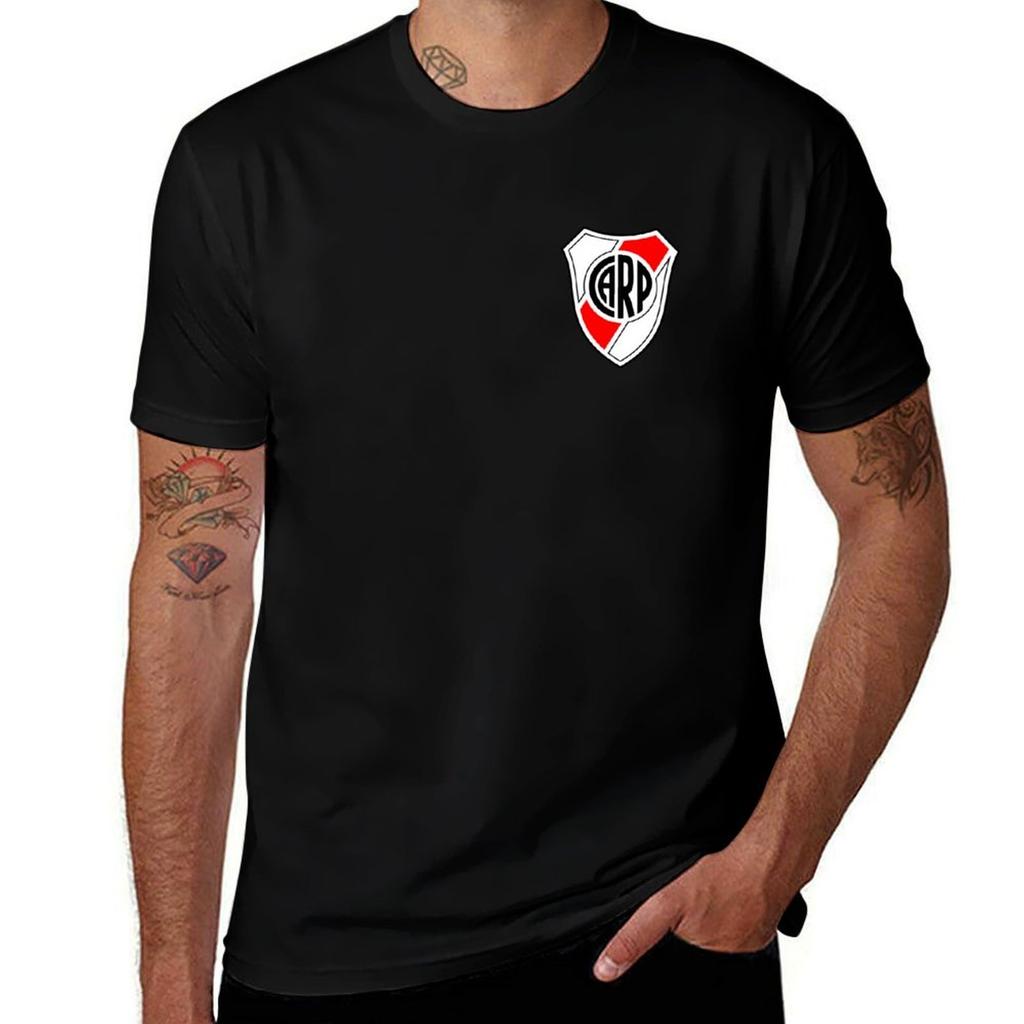 Club Atlético River Plate T-Shirt Herren Grafik T-Shirt T-Shirt Herren 100% Baumwolle Luxusmarken T-Shirt