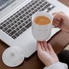 Jingdezhen Ceramic Office & Meeting Cups with Lids, 350ml (Set of 10)