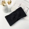 New Elastic Winter Headband Knot Cross Woolen Knitting Headwrap Non Slip Warm Hair Band Hair Accessories