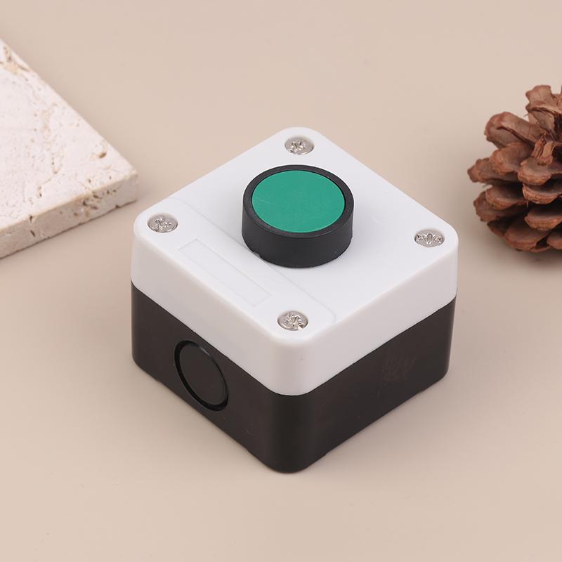 {MX} ABS Weatherproof Push Button Switch Box One Button Control Copper Contact Points For Gate Opener