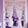 Shy Cloud Warm Door Curtain for Girls' Room, Tea Room, Villa, and Bathroom