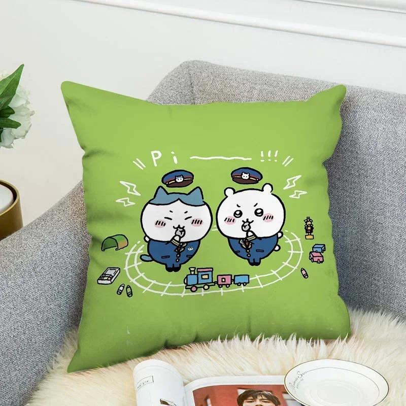 Federe Cuscino Coniglio Kawaii Anime Federa Decorativa Federe Cuscino Auto Divano Per Cuscini Decorazione Casa Copricuscino Letto 45*45cm