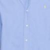 Polo Ralph Lauren Solid Color Polo Collar Logo Button Short Sleeve Shirt Men shirts Blue 710816449-018