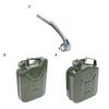 5/10L Transfer Tank Portable Storage Transfer Container with Flexible Spout System Large Capacity Leakproof Good Sealing Oil Transfer Tank