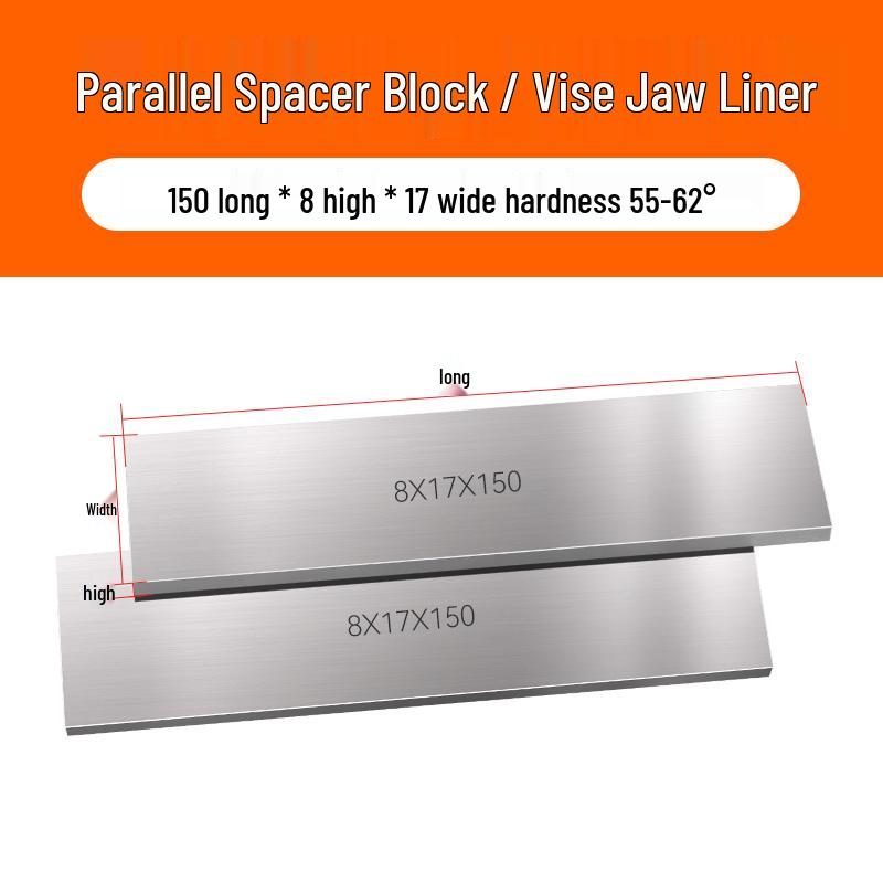 Parallel Shim Vise: CNC Milling Machine Fixture for Equal Height Support