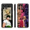 One Piece Cool ZORO Black Soft Phone Cover Case for Honor Magic5Lite X8 X7 X9a X6 200 400 Lite X5b 70 90 8X
