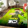 1Pc Ben Alien Force Rug, Office Carpet Indoor Outdoor Doormat, Non-Slip Soft, Living Room, Christmas Halloween Gift M929346