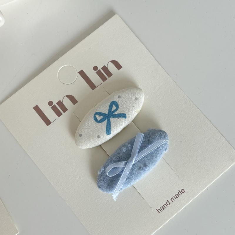 

Набор заколок для волос с бантом в горошек - Аксессуары для малышей и детей ясельного возраста