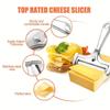 Adjustables Cheese Slicers With Hanging Holes Heavy Duty Cheese Block Cutter For Soft Cheese