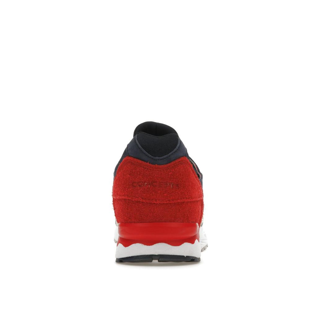 ASICS Concepts x Gel Lyte 5 Libertea Men Sneakers Red Papyrus Pure-Silver 1201A943-100