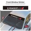 Car front windshield sticker suitable for Peugeot 206 207 307 408 4008 308 3008 Rifter 5008 508 2008 208 IA RCZ 407Auto Parts Tools
