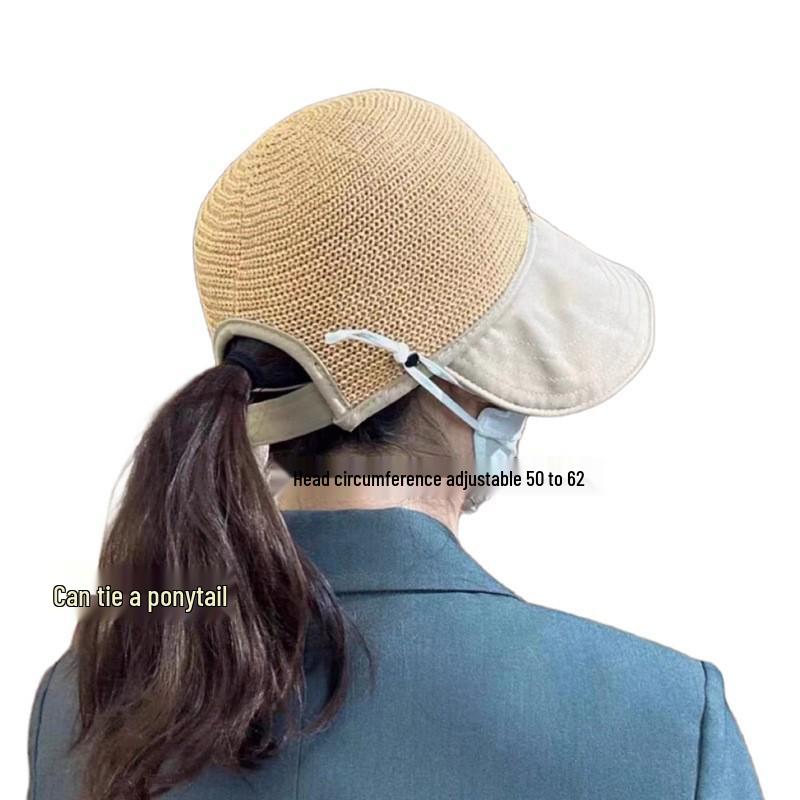 Fashionable Women's Summer Baseball Cap: Face-Slimming, Versatile, Sun-Protective, Breathable, Casual Outdoor Hat