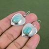 Amazonite Earring 925 Sterling Silver Earring Gemstone Handmade Earrings Amazonite Jewelry Latest Design Earring Silver Jewelry Gift For Her