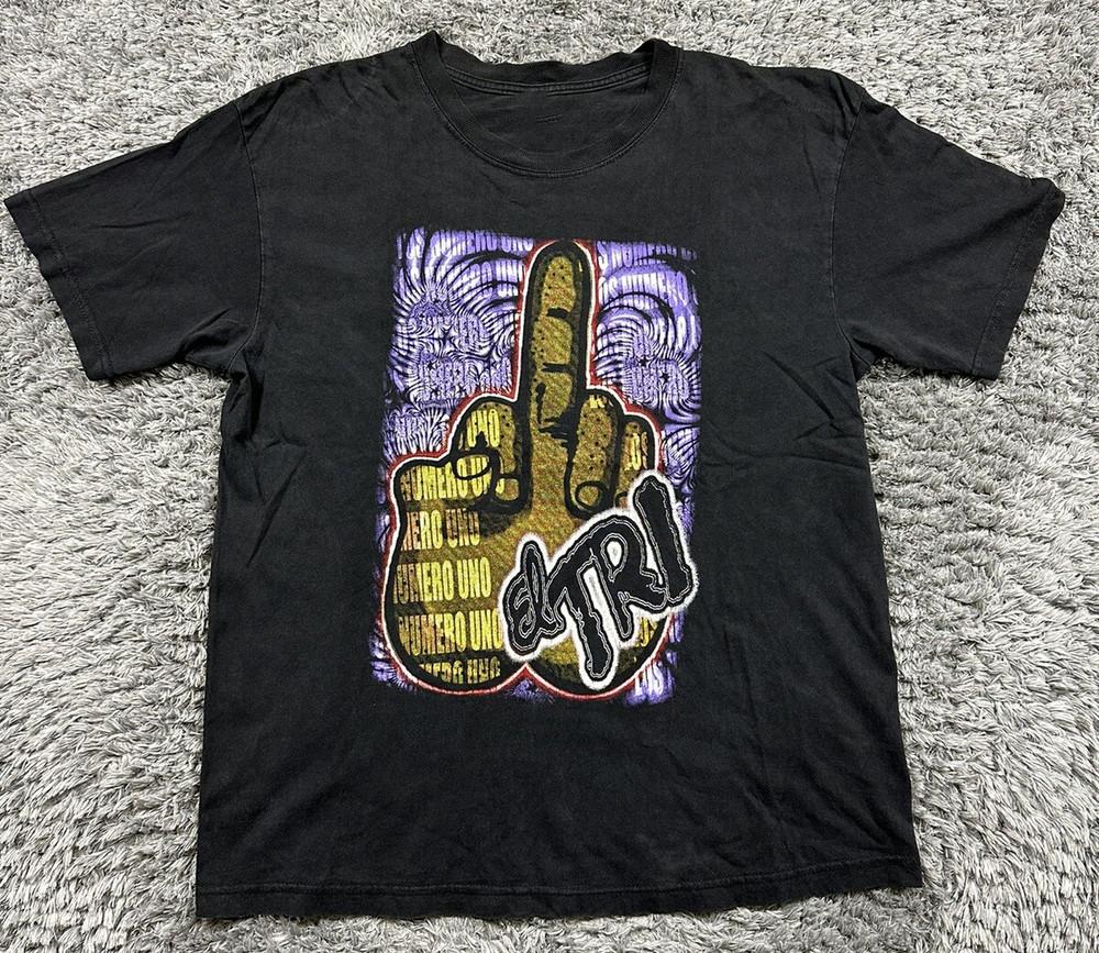 Vintage EL TRI Band Los Numero Uno Album T-shirt Classic TU166 Unisex T-Shirt XXXXL