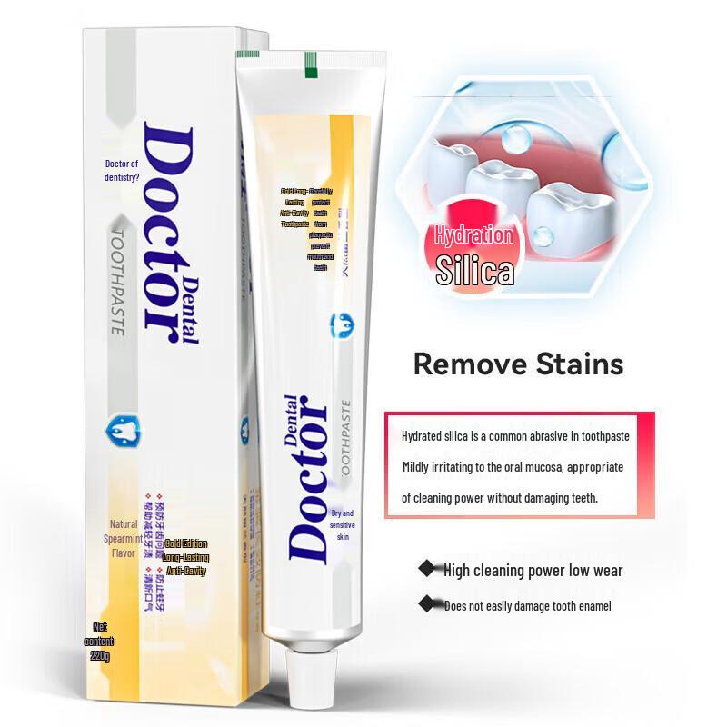 Dr. Yaboshi Gold Long-lasting Anti-Cavity Toothpaste