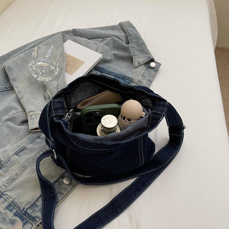 Fashion Small Denim Handbag Women Bag Designer Ladies Handbags Clutch Purses Jean Denim Tote Shoulder Crossbody Women Messenger Bag