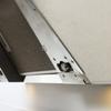 1Set Stainless Steel Range Hood Panel Fastener Universal Glass Holder Latch for Hood Installation Repair Replacement Maintenance
