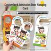 Custom Dance Education Center Door Hanger with Free Trial Class Offer