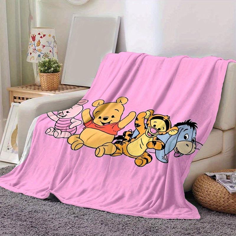 1 шт. Плед Винни-Пух и Друзья, Мягкий Плед для Домашнего Декора, Чехол на Диван, Для Путешествий 80cmx120cm