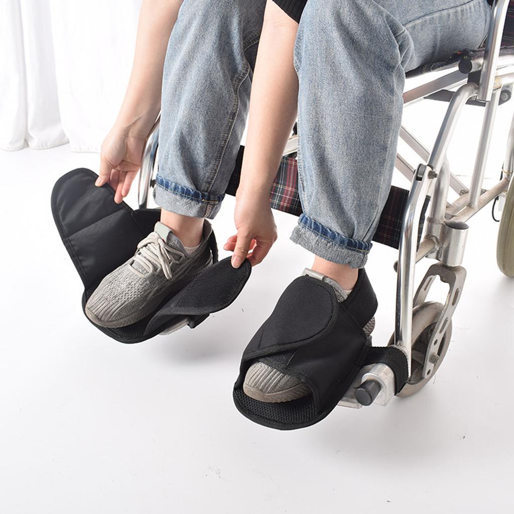 Wheelchair Anti-fall Protection Shoes Restraint Shoes Anti-fall Wheelchair Accessories Fixed Shoes for The Elderly in A Pair