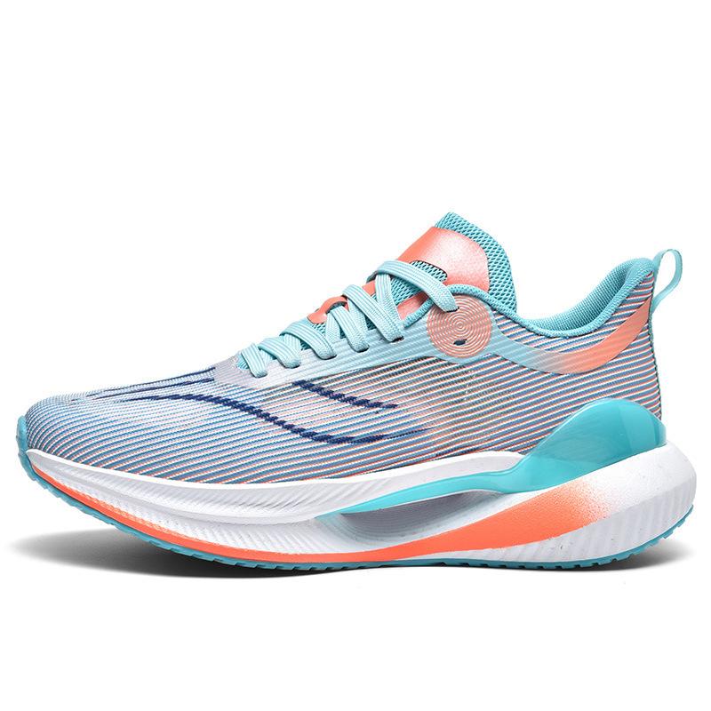 Live Four Seasons Classic Flying Weaving Breathable High Quality Popcorn Couple Sports Ultra Light Running Shoes Casual Coconut Shoes