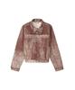 Camperlab Paint Denim Jacket Terracotta Au00021-003