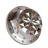 Stainless Steel ABS Mechanical Timer 60 Minutes Duration Countdown Timer  Kitchen Office