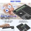 2-in-1 Wireless Bluetooth2.4G Numeric Keypad with Calculator, Slim 34-Key External Keypad for Data Entry and Calculations, Compatible with Laptops,