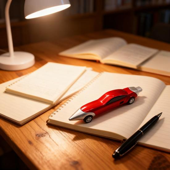 Yousheng Car Toy Pens with Real Rolling Wheels Fun Retractable Ballpoint Pens for Kids Party Favors School Supplies Novelty Gift