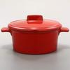 Tepelně odolná keramika Mino Ware Cocotte Mini S Tricolor Red Průměr cca. 10,6 x výška 5,2 cm Vhodné do mikrovlnné trouby Vyrobeno v Japonsku 509-06