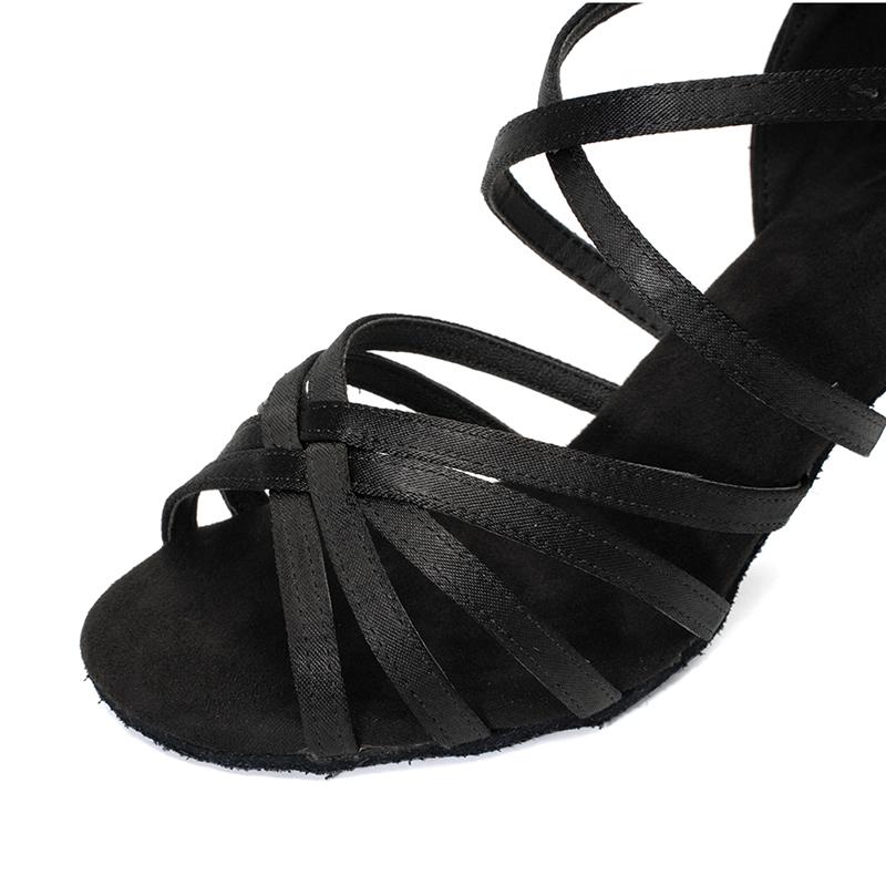 Dámské Taneční boty na latinskoamerické tango Salsa na vysokém podpatku 7CM