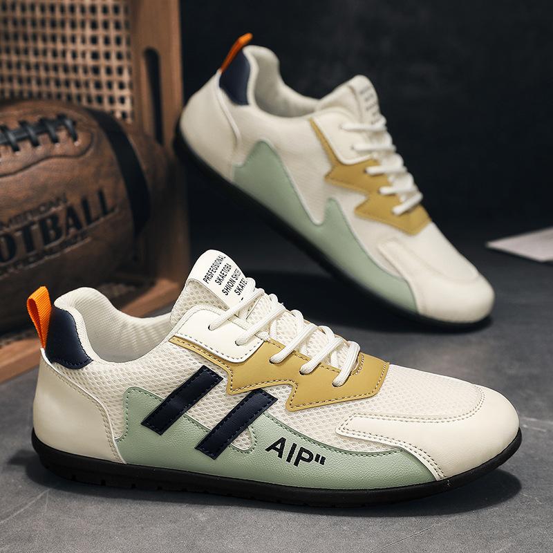 Breathable 2025 Men's Shoes Summer New Sports and Leisure Shoes Soft Sole Trend Lightweight Versatile Single Shoes Sports Shoes