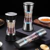 Double Head Manual Mill Seasoning Grinder Kitchen Gadget For Freshing Ground Pepper Salt And Spices At Dining Table