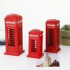 Londoner Telefonzelle, rote Spardose aus Druckguss, Sparschwein, britisches Souvenir, tolles Geschenk für Kinder, Heim-Weihnachtsdekoration