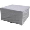 Rectangular Garden Table Cover Waterproof Garden Furniture Cover 180x120x74cm Silver, Outdoor Furniture Cover
