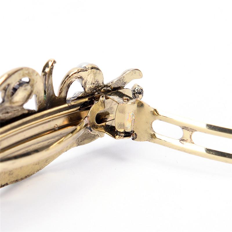 Gril Vintage Jewelry Metal Branches Hairpins For Women Wedding Hairclip