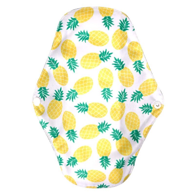 Sanitary Reusable Towels Pads Women Bamboo Cloth Washable Menstrual Safety Pads