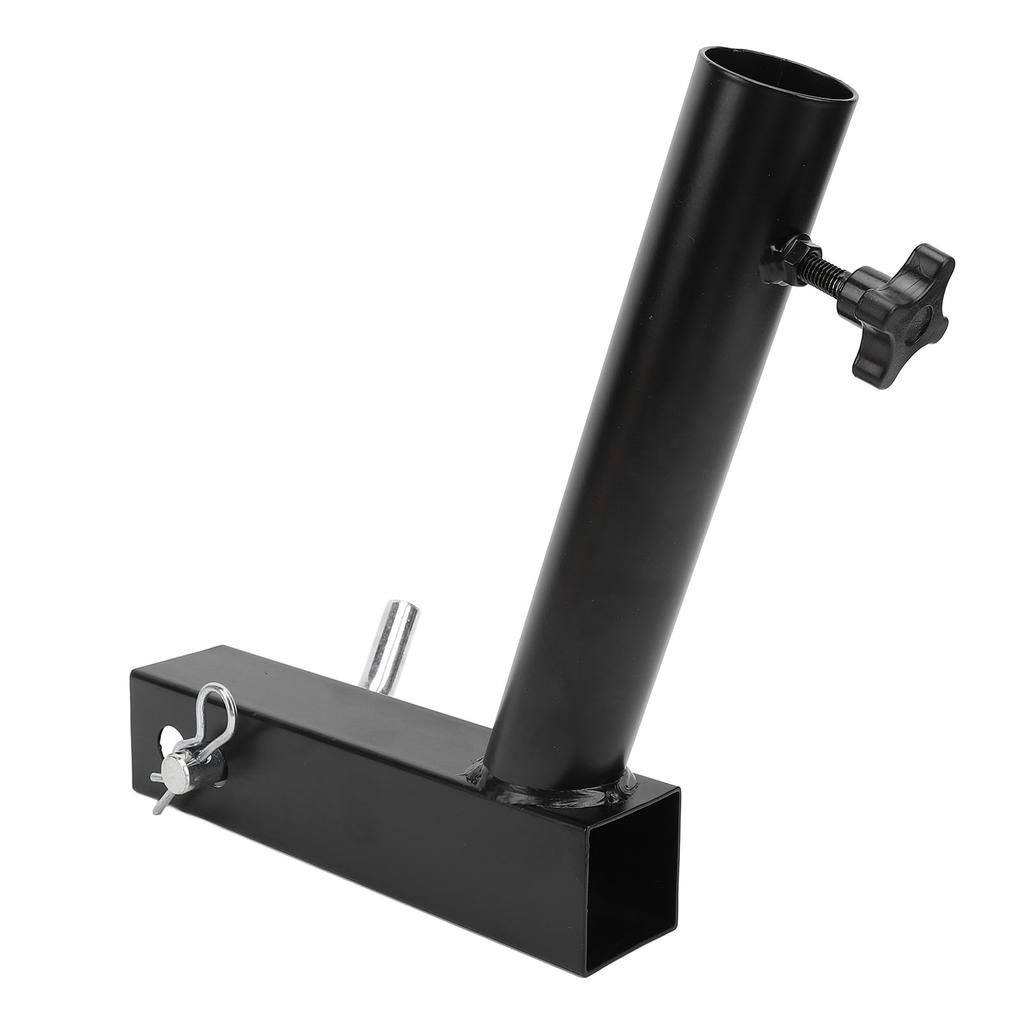 Hitch Flag Pole Holder Angled Heavy Duty Universal Trailer Truck RV Hitch Flagpole Mount for 2 Inch