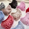 Plush Fleece Women's Indoor Slippers Non-Slip Soft Sole Winter Warm House Floor Shoes Cute Slippers, Home Comfort Footwear