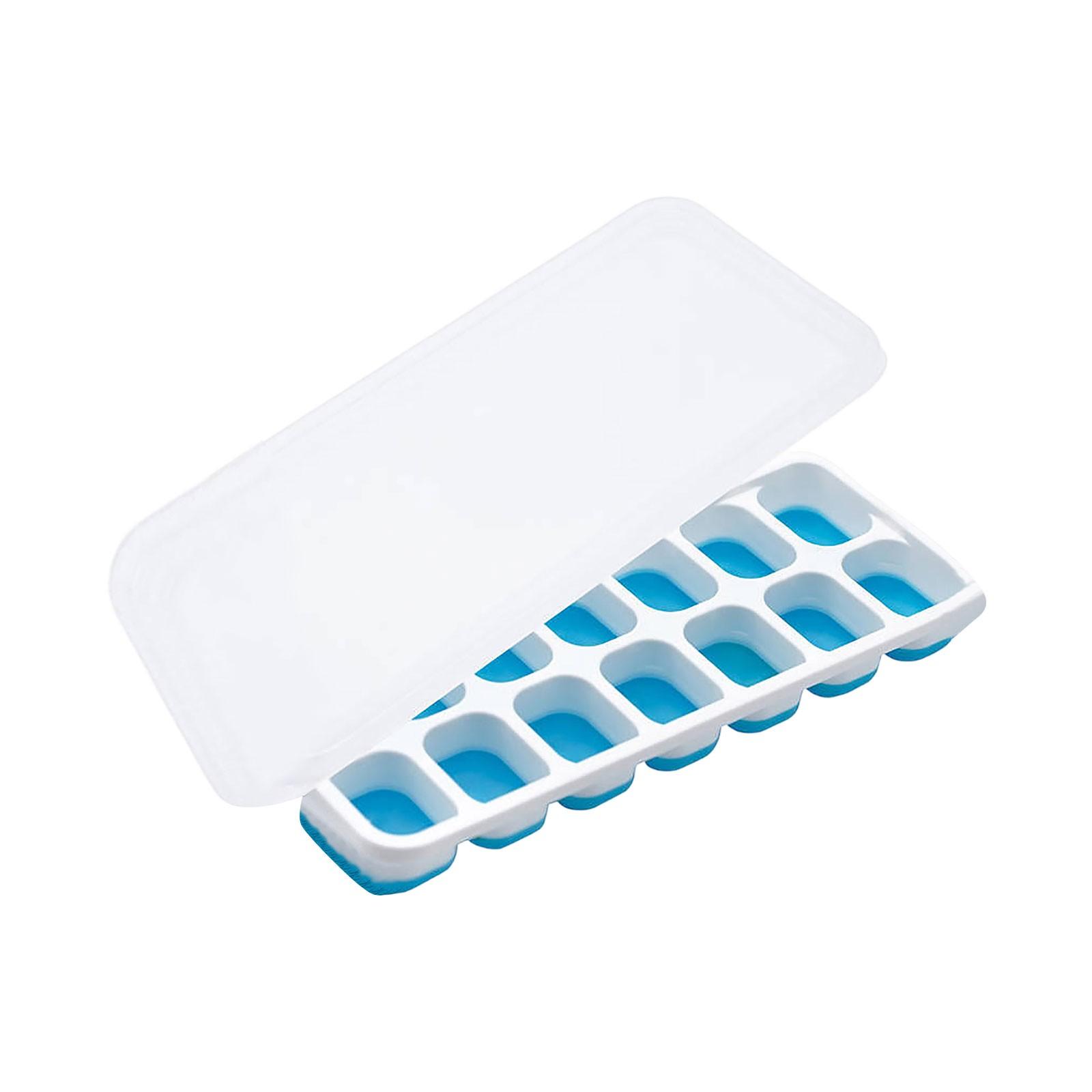 

Silicone Tray Ice Mold Freezer Can Be Stacked One Size
