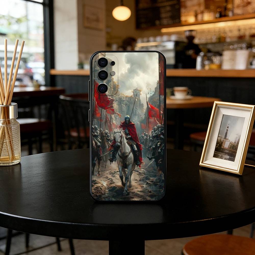 

Seaside Illustration Phone Case For Samsung S25,S24,S21,S22,S23,S30,Ultra,S20,Plus,Fe,Lite,Note,10,Black Cover Samsung S20ULTRA5G