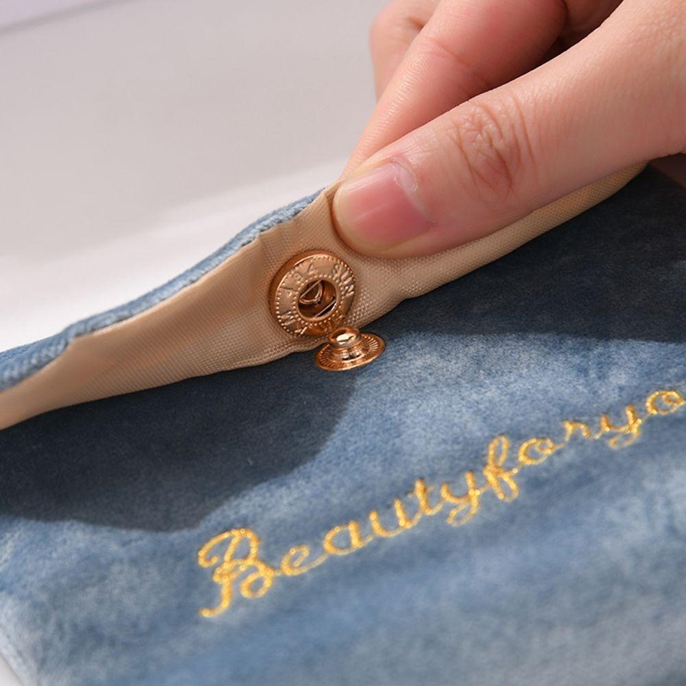 Velvet Card Bag Make Up Bag Lipstick Pouch Sanitary Napkin Bag Earbuds Earphone Holder Coin Purse